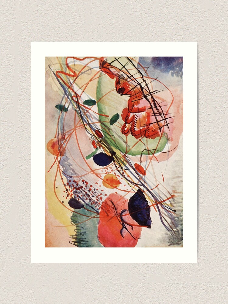 Aquarell Print In High Resolution By Wassily Kandinsky 1866 1944