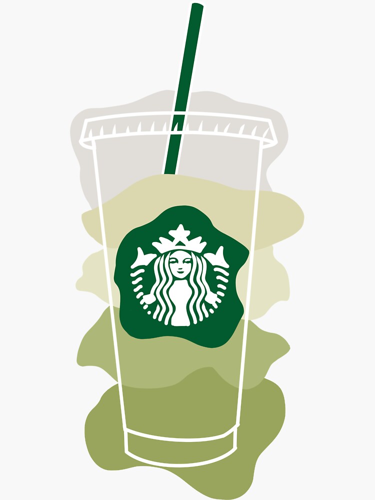 Aesthetic Starbucks Frappe Sticker For Sale By Noayirmiyahu Redbubble