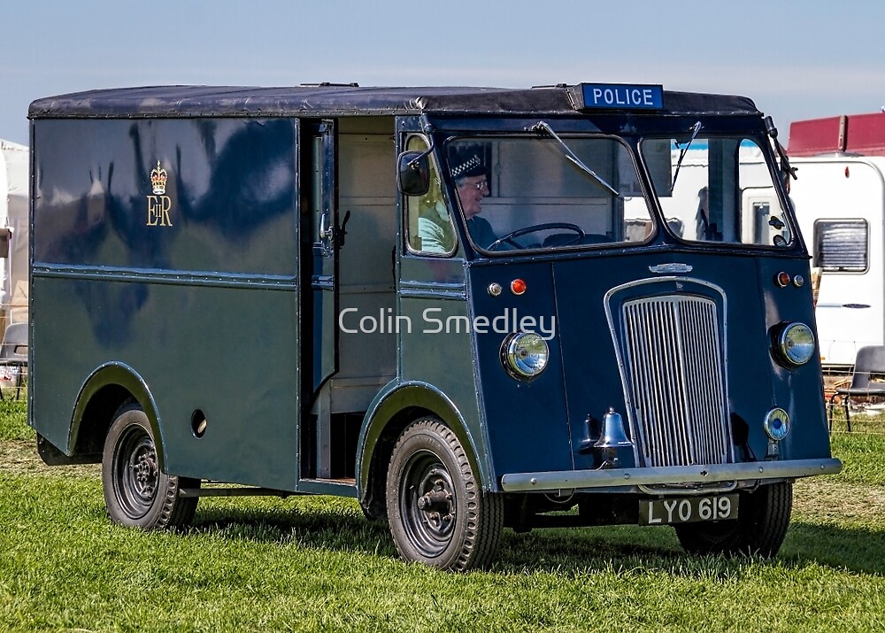 "1952 Morris Commercial Police Van "Black Maria"" by Colin Smedley