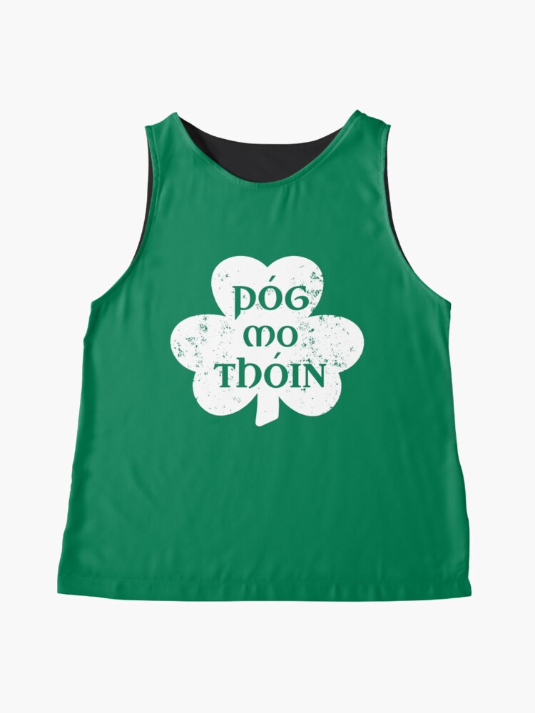 Pog Mo Thoin Kiss My Ass Shamrock Irish Saying Saint Patricks Day