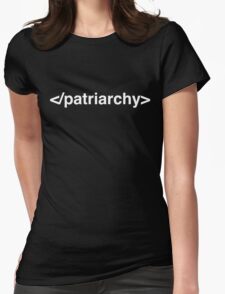 End Patriarchy (White Text) T-Shirt