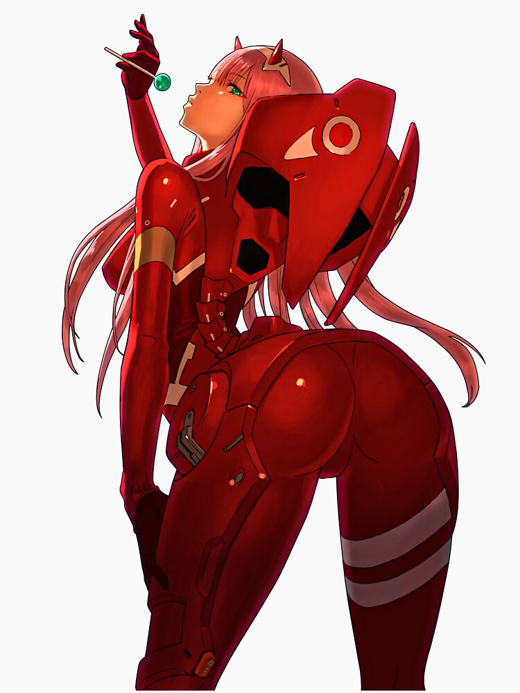 Sexy Zero Two 02 Darling In The Franxx Lewd Ass Hot T Shirt By