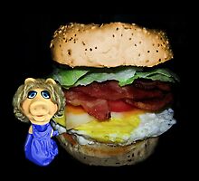 MISS PIGGY SAYS "THIS LOOKS GOOD..BUT I'M NOT CRAZY ABOUT ONE INGREDIENT LOL"..CAN U GUESS WHAT THAT MIGHT BE?? OINK OINK - PILLOW AND TOTE BAG by ✿✿ Bonita ✿✿ ђєℓℓσ