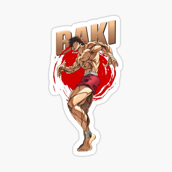 Baki The Grappler Sticker For Sale By Ersakiko Redbubble