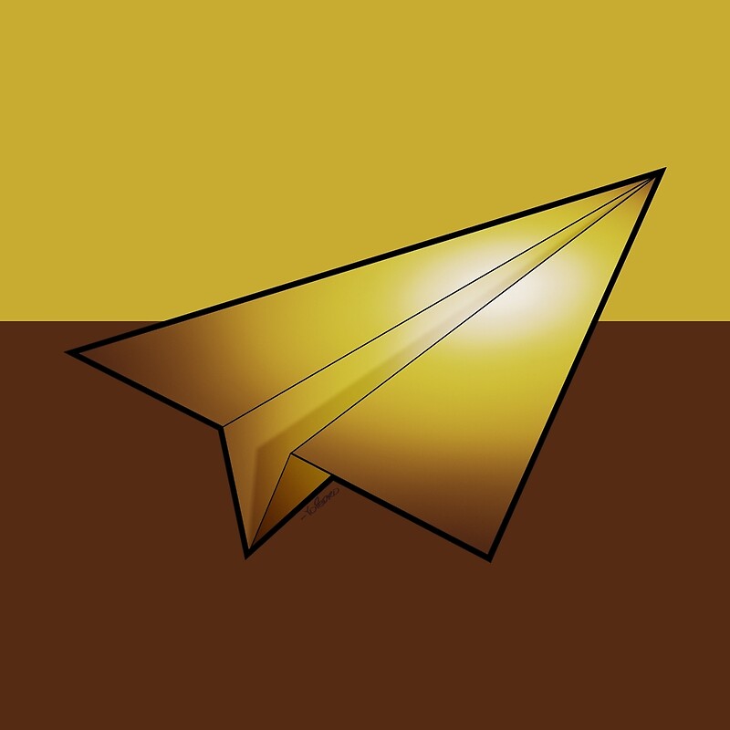 Paper Airplane 31 Art Prints By Yopedro Redbubble