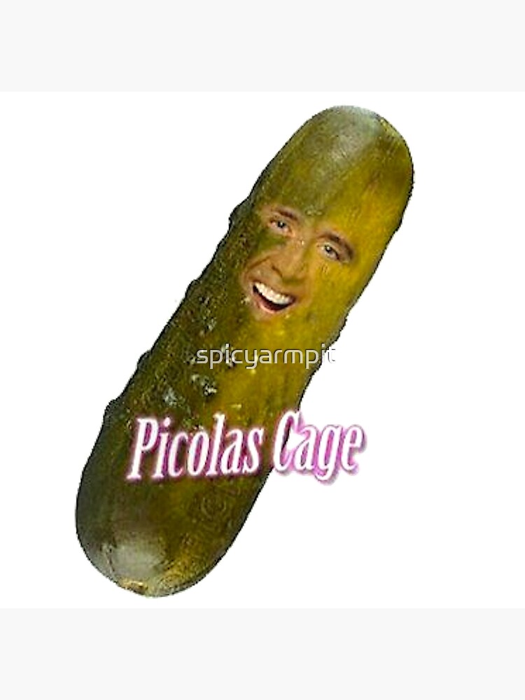 Picolas Cage Poster For Sale By Spicyarmpit Redbubble