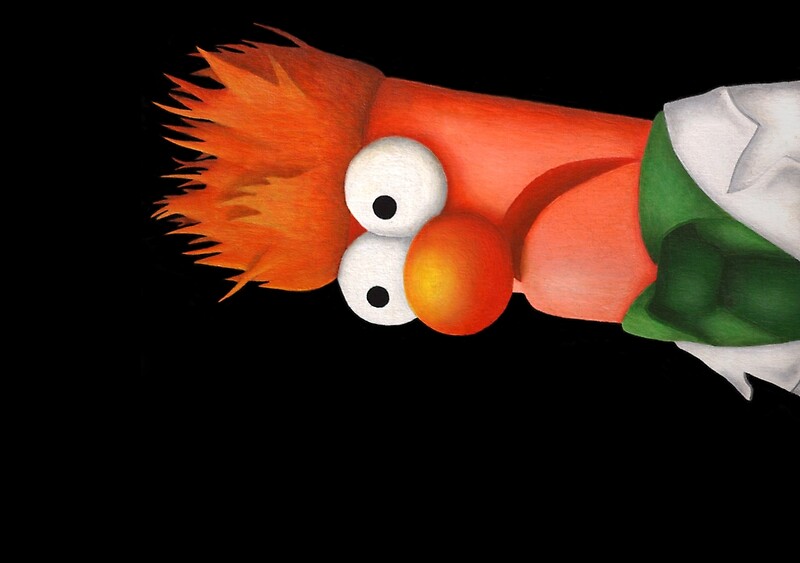 Beaker Muppets Posters Redbubble