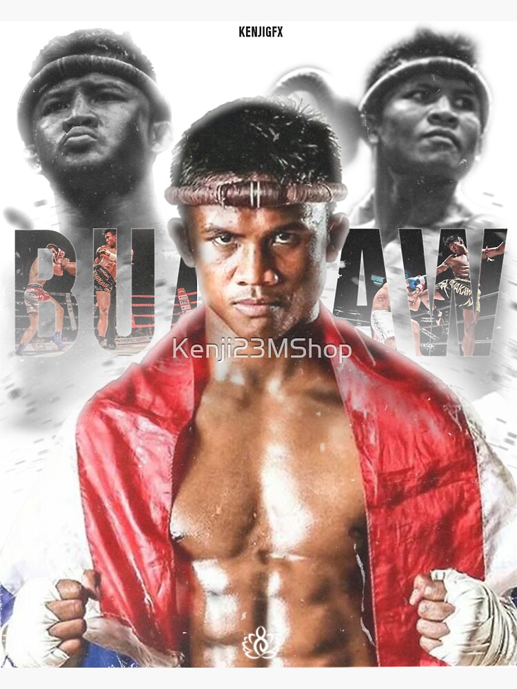 Buakaw CUSTOM GFX Sticker For Sale By Kenji23MShop Redbubble