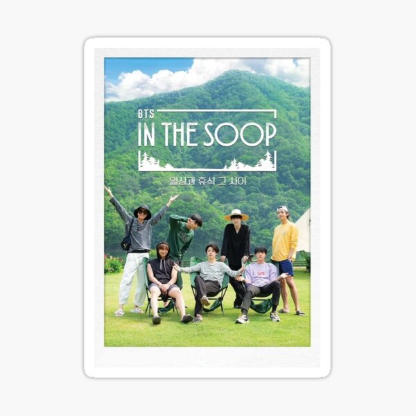 Bts In The Soop Sticker For Sale By Cinstefy39 Redbubble