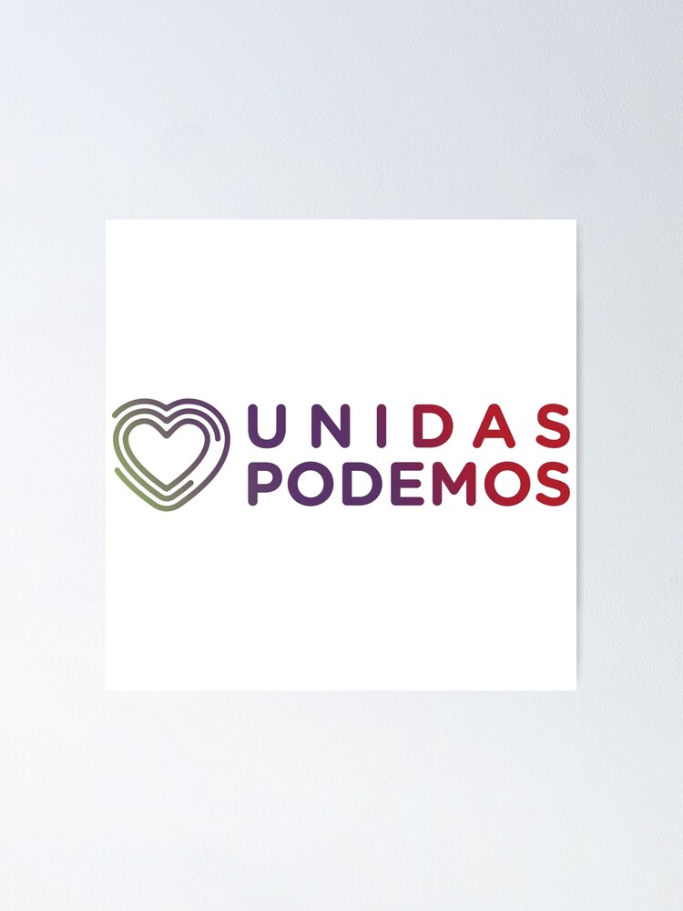 P Ster Partido Unidos Podemos De Espa A Unidas Podemos De Mo