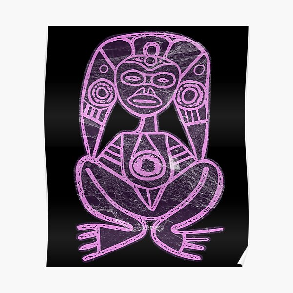 Atabey Indigenous Taino Symbols Puerto Rico Poster For Sale By