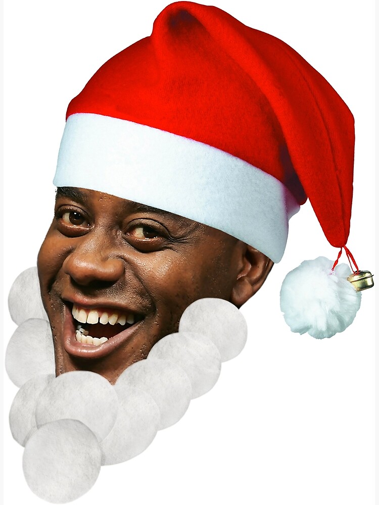 Ainsley Harriott Santa Poster For Sale By Barry Homeowner Redbubble