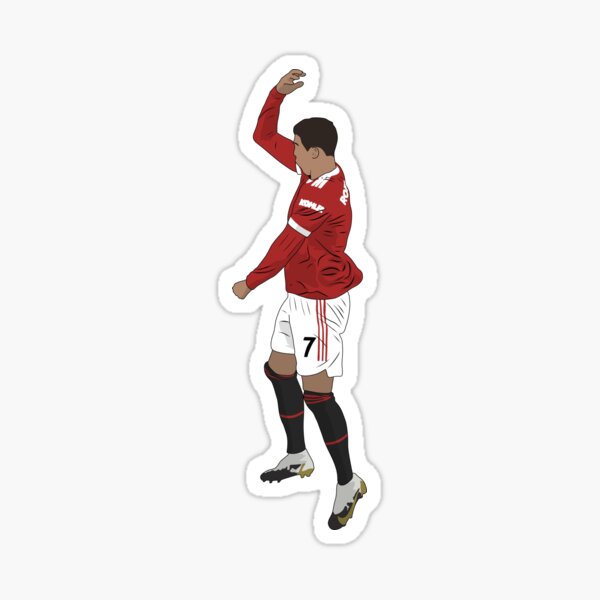 Cristiano Ronaldo Pirouette Siuuuu Goal Celebration Sticker For Sale