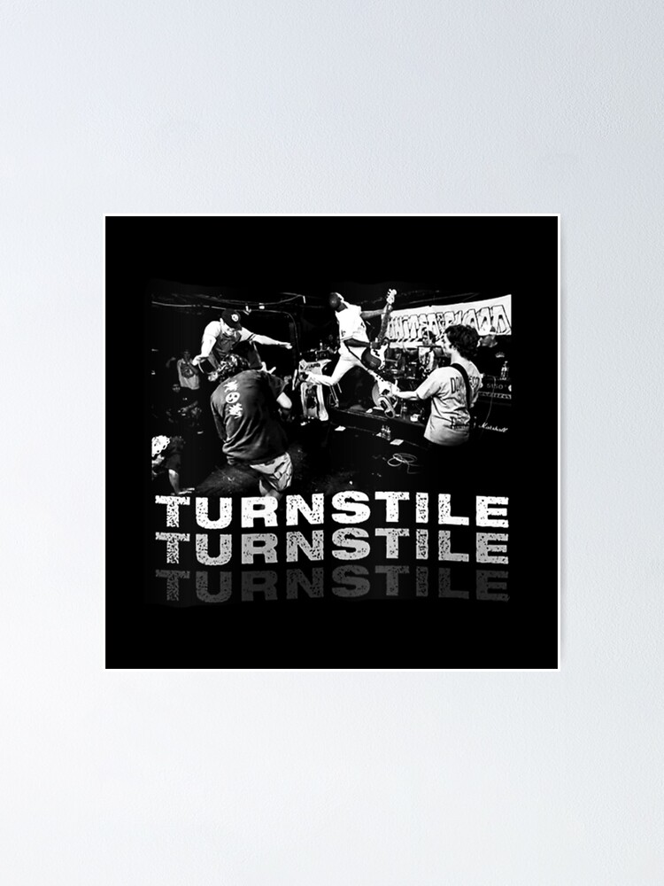 Best Of Logo Turnstile Is An American Hardcore Punk Band Poster By