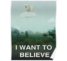 I want to believe Poster