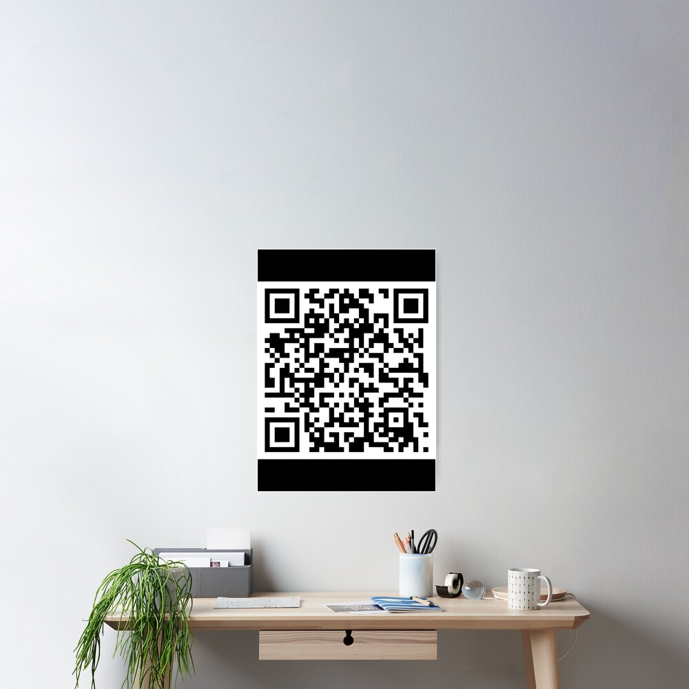 Fuck You QR Code Poster For Sale By EberleDale Redbubble