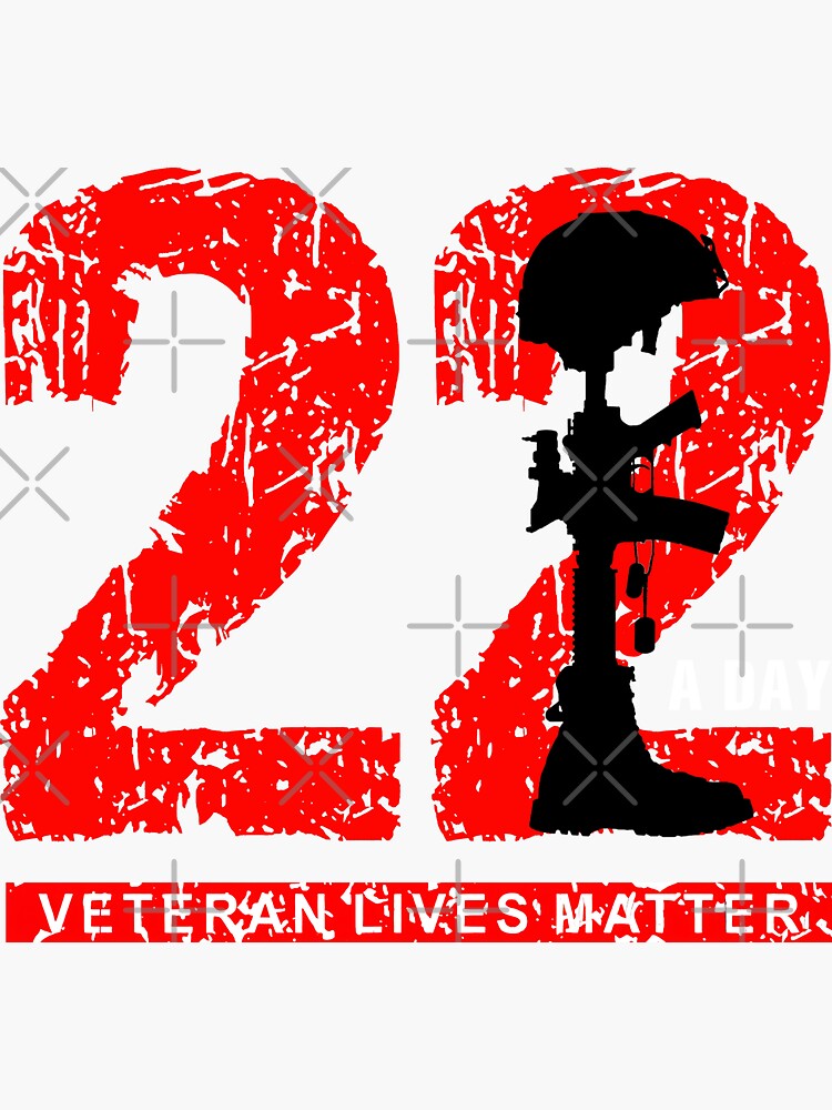 A Day Shirt Veteran Live Matter Ptsd Suicide Awareness Sticker For