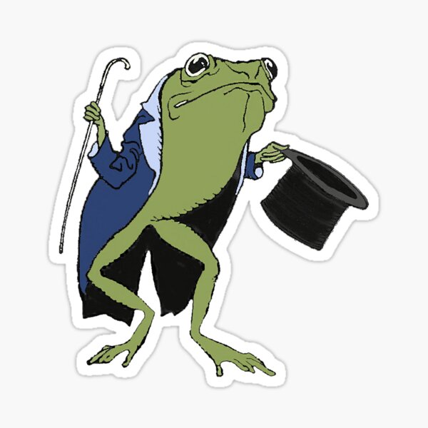 Arthur Rackham Frog Sticker By Dreamflight Redbubble