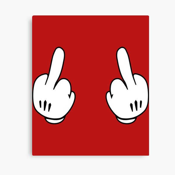 Fuck You Emoji Funny Meme Canvas Print For Sale By Theplaguestore9