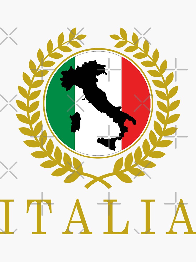 Italia Classico Sticker For Sale By ForzaDesigns Redbubble