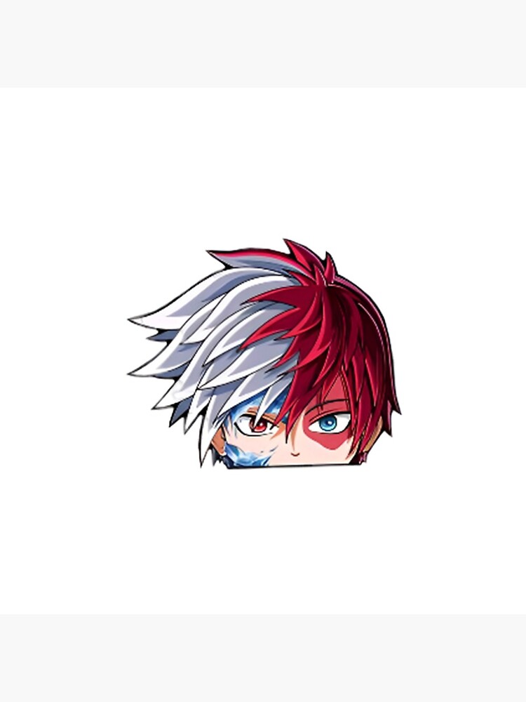 Shoto Todoroki Sticker Sticker Poster For Sale By Carlashop Redbubble