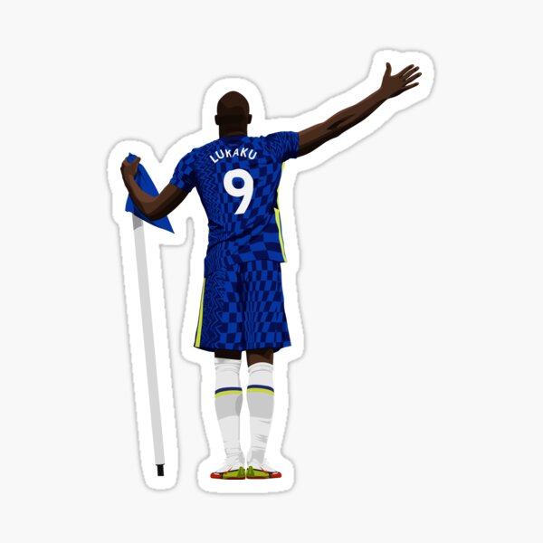 Romelu Lukaku Chelsea Sticker For Sale By Fpl Designs Redbubble