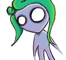 Esther the friendly ghost by Tooiewoo