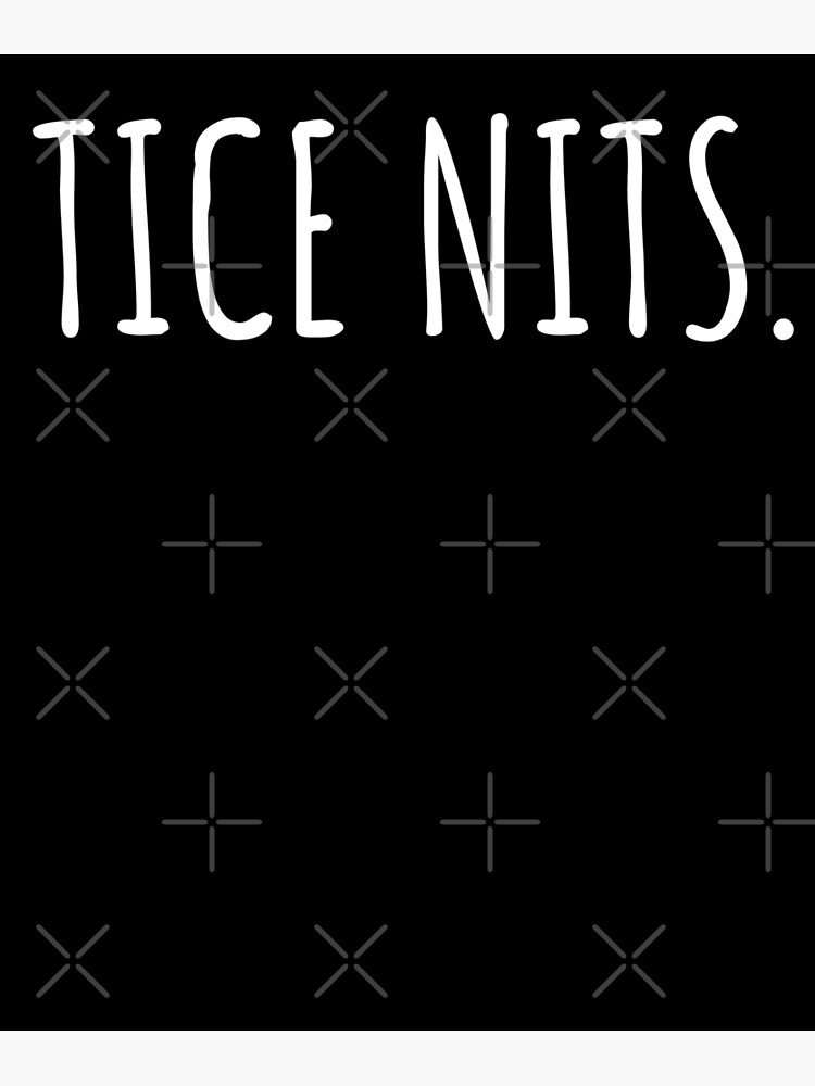 Funny Nice Tits Poster For Sale By Punpedia Redbubble