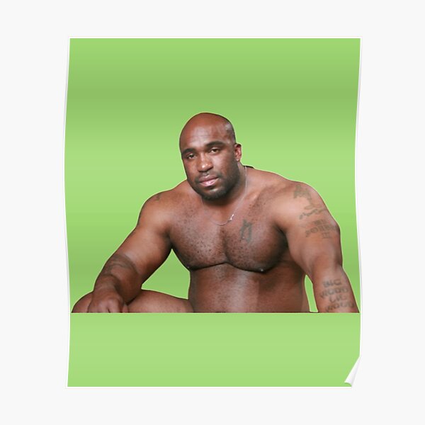 Big Dick Black Guy Meme Barry Wood Poster For Sale By Flookav Redbubble