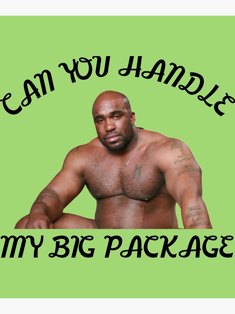 Big Dick Black Guy Meme Barry Wood Poster For Sale By Flookav Redbubble