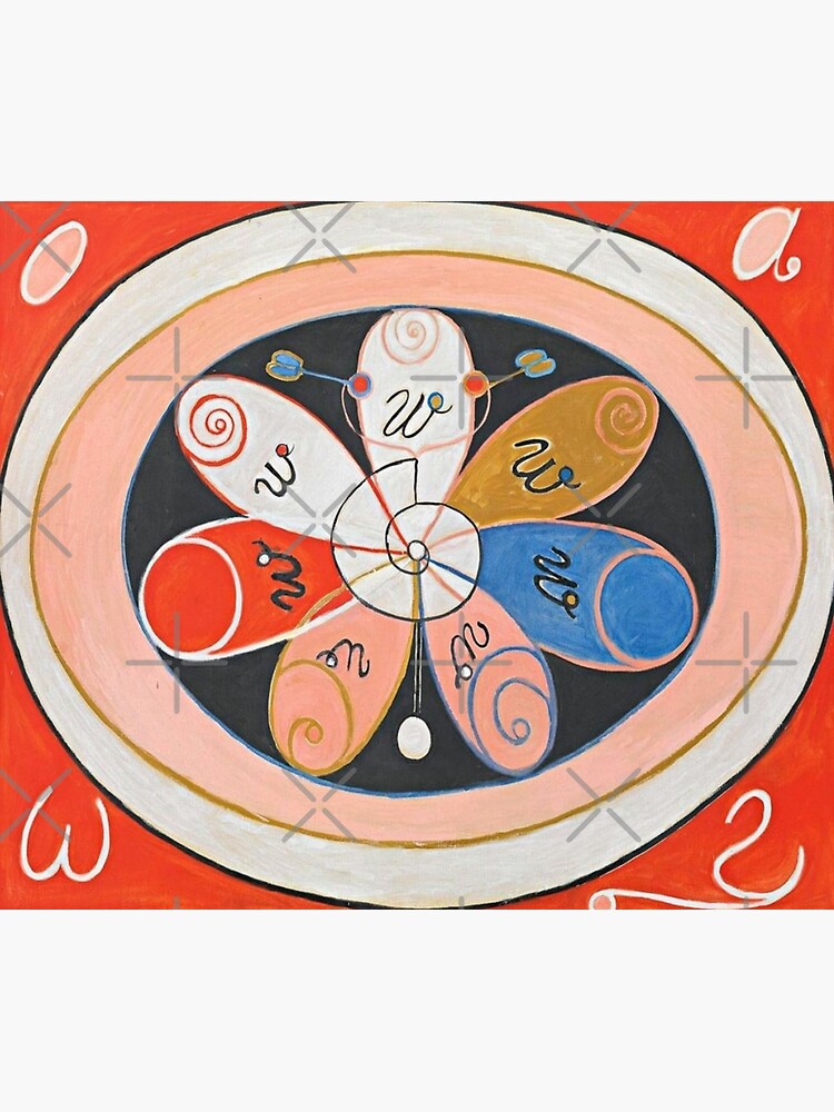 Póster Hilma af Klint Evolución No 15 Grupo IV de kinsley45