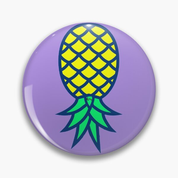 Upside Down Pineapple Swinger Symbol With Partners ID Swinger Logo