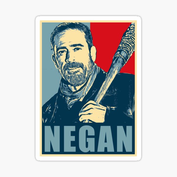 Negan Stickers Redbubble