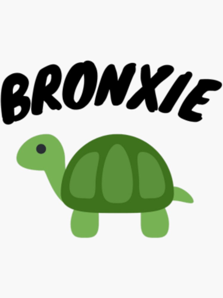 BRONXIE THE TURTLE 2021 Design Sticker For Sale By NextLoL Redbubble