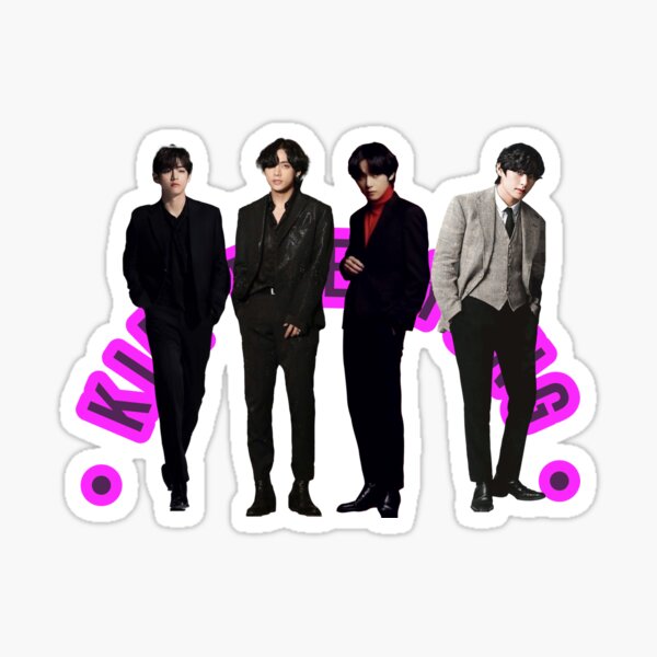 Stikers V BTS Sticker For Sale By Hnna14dt Redbubble