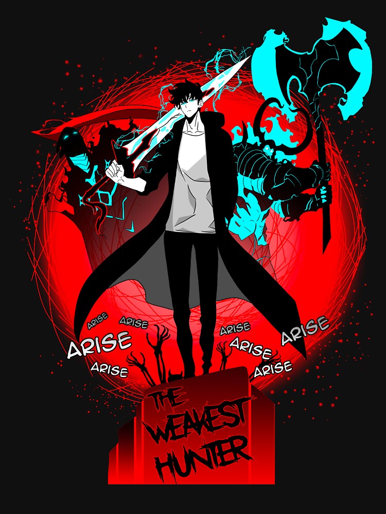 The Weakest Hunter Solo Leveling T Shirt For Sale By Artocharlie