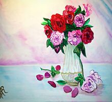 Bouquet-Still Life,02-20-2014 by Karen L Ramsey