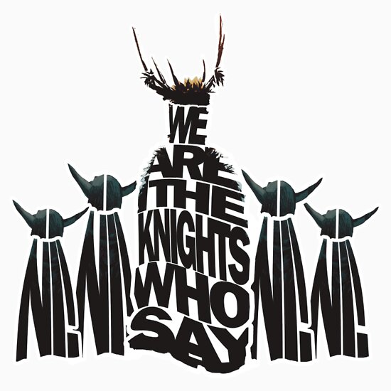 Knights Who Say Ni: Gifts & Merchandise | Redbubble