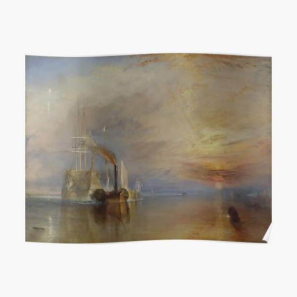 Joseph Mallord William Turner S The Fighting Temeraire Tugged To Her