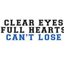 clear eyes, full hearts, can't lose (2) by shoshgoodman