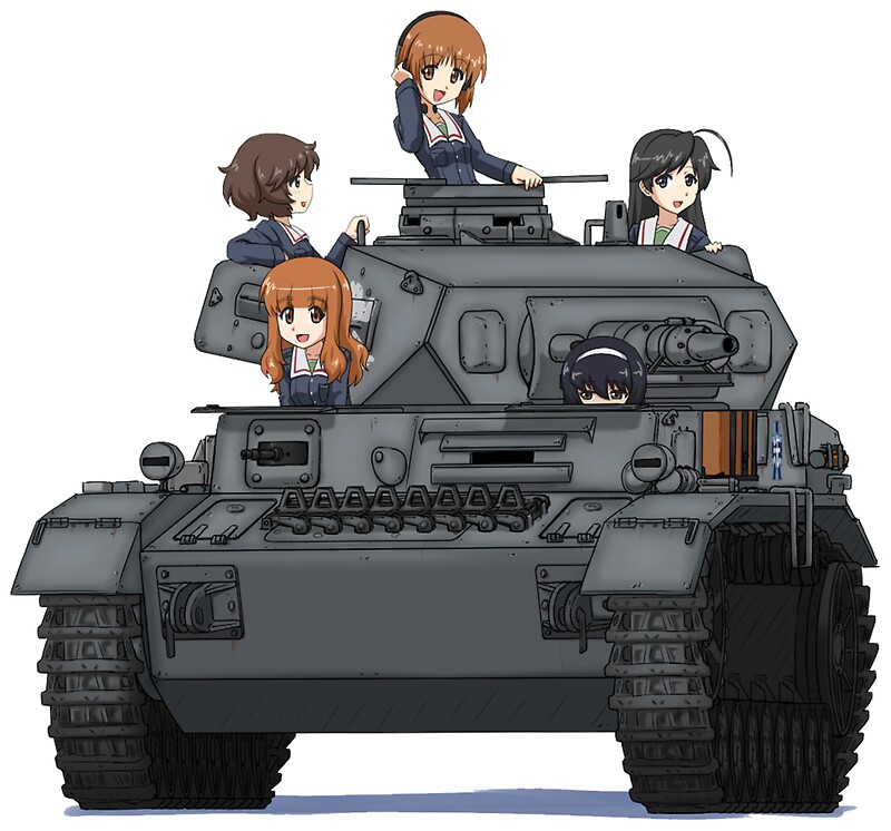 Girls Und Panzer: Stickers 