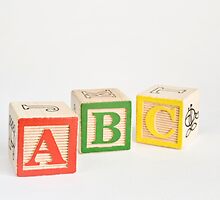 Alphabet Blocks by Ellesscee