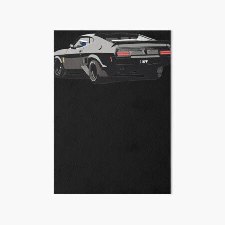 Mad Max Interceptor Last Of V8 MFP Classic Art Board Print By