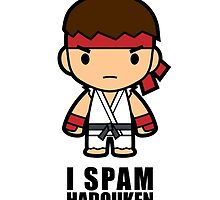 I Spam Hadouken by Frans Liu