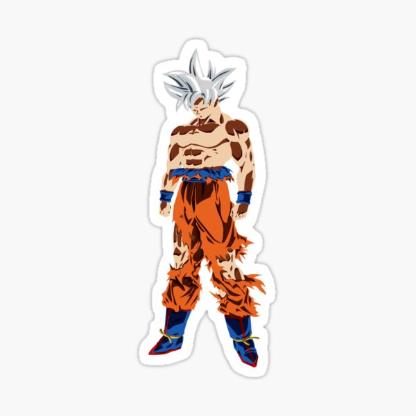 Mastered Ultra Instinct Goku Sticker For Sale By MtnDew3301 Redbubble