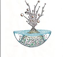 Abstract Alien Plant by SteveHanna