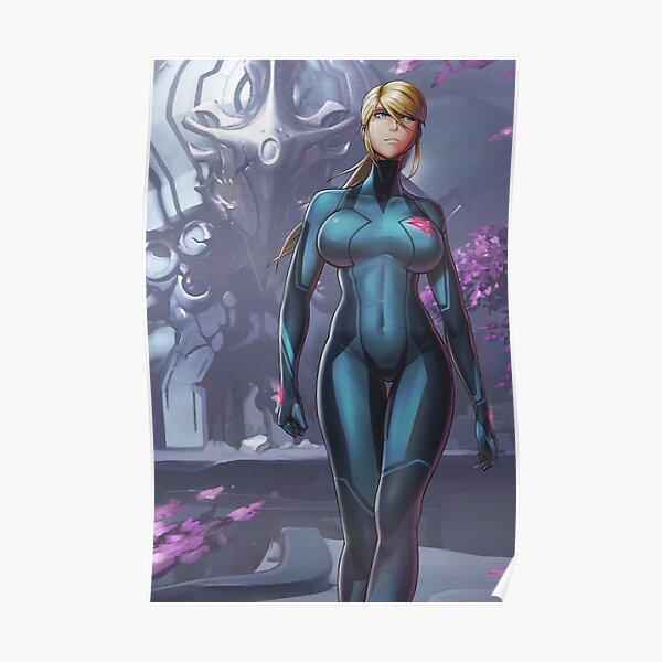 Zero Suit Samus Artaria Poster For Sale By Hybridmink Redbubble