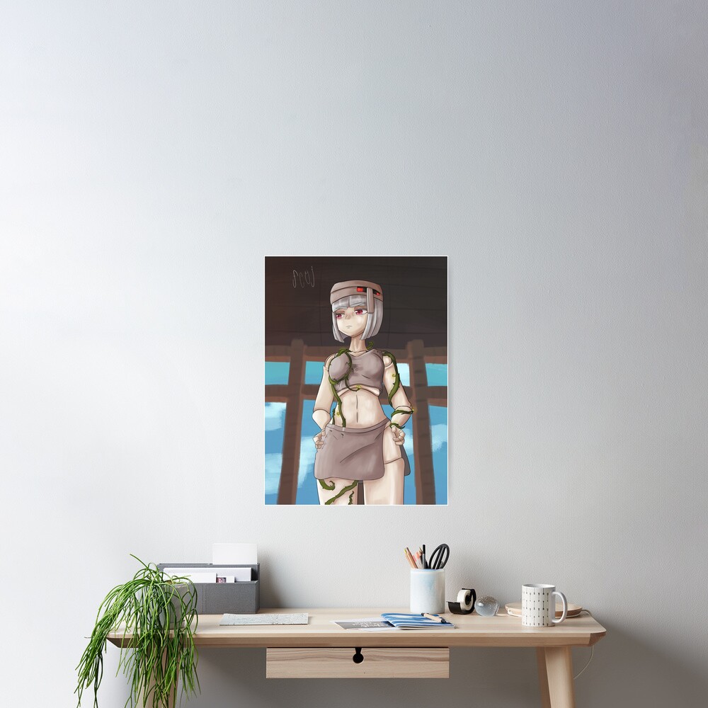 Minecraft Mob Talker Iron Golem Poster For Sale By Qcoolcan Redbubble