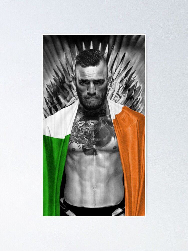 Illustration Conor Mcgregor Art Poster For Sale By Omarharsa Redbubble