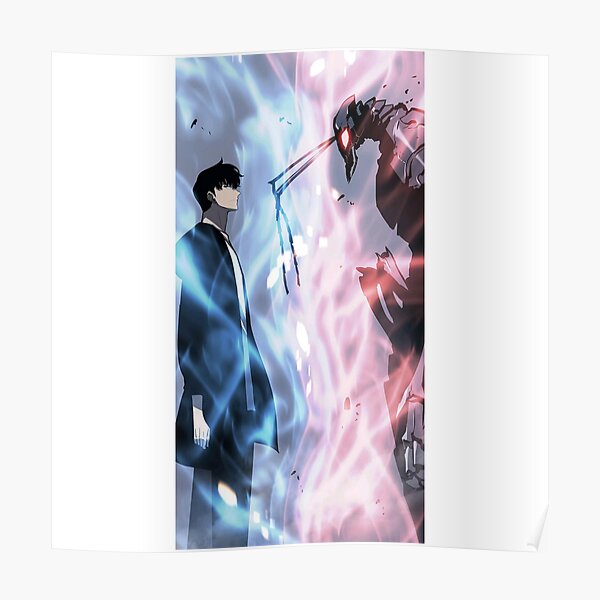 Solo Leveling Poster For Sale By Animervd Redbubble